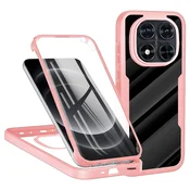 Hibridni Full body ovitek Techsuit ColorVerse 360 za Xiaomi Redmi Note 14 Pro Plus 5G/Redmi Note 14 Pro 5G/Poco X7 - pink