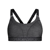 Športni modrček ORTOVOX 150 Essential, mešanica črne krokarjeve barve (M)
