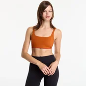 Modrček adidas x entire studios Optime Training Low Support Bra Fox Red S
