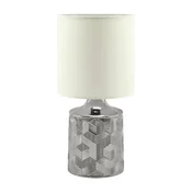 Ideus Namizna svetilka krom bela 25W LINDA E14 03785