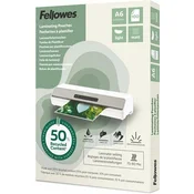 Laminacijska folija, 80 mikronov, A6, mat, 100 kosov, FELLOWES Light, 100 kosov