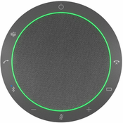 Jabra Speak2 55, Mobile Freisprecheinrichtung, Vollduplex Audio, Bis zu 12 Stunden Akkulaufzeit, Spritzwassergeschützt, 4 Mikrofone, USB-A- und -C-Ans