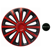 Ratkapne za Dacia Trend Red & Black, 14