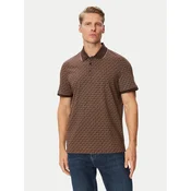 MICHAEL Michael Kors Polo majica CS650V848T Temno rjava Regular Fit