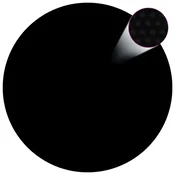 vidaXL Solarni pokrov za bazen 417 x 417 cm 0,1 mm Okrogla 0,1 mm PE