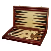 Backgammon lesena garnitura velika