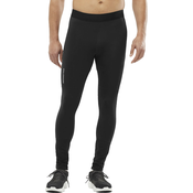 Moške pajkice za tek Salomon Cross Run Tight - deep black