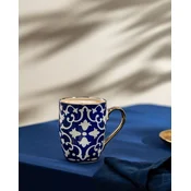 Madame Coco Šolja Reve Bleu Karmen, 360 ml, Plavo-bela