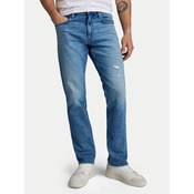 G-Star Raw Jeans hlače Mosa D23692-D503 Modra Straight Fit