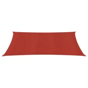 vidaXL vidaXL Senčno jadro 160 g/m2 rdeče 5x7 m HDPE, (20965057)