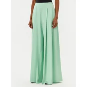 BOSS Palazzo hlace Tetosa 50540618 Zelena Relaxed Fit