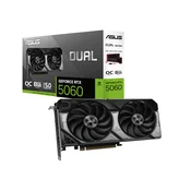 Graficka karta ASUS DUAL RTX 5060 NVD/8GB/GDDR7/128bit/crna