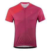 CUBE MAJICA TOUR FULL ZIP S/S RDEČA