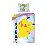 Halantex Vključeno platno Pokémon Pikachu Smile Bombaž, 140/200, 70/90 cm
