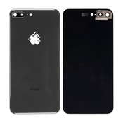 Apple iPhone 8 Plus - steklo zadnjega ohišja z držalom za kamero (Space Gray)