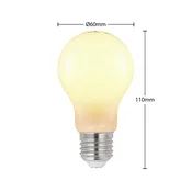 Arcchio LED-žarnica A60, E27, 4 W, 2700 K, opalna, z možnostjo zatemnitve - Steklo