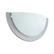 Eglo 181327 - Zidno svetlo ICEBERG 1xE27/60W/230V srebrno
