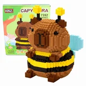 shumee Gradbeni bloki čebele kapibare 3483el 3D velika figura DIY