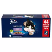 Vrečke Fantastic, izbor okusnih hran v želatini 44x85 g