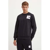 Pulover The North Face Fine Crew moški, črna barva, NF0A89EVJK31