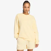 Mikina adidas Essentials Crew Long French Terry Sweatshirt Warm Vanilla XL