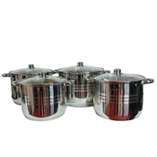 Excellent Line Jumbo Set Lonci 8 delova EL-HP4N