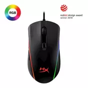 HyperX HP PulseFire Surge miš, RGB, gaming, 16000 DPI, simetrican (4P5Q1AA)