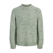 JACK & JONES Pulover JORMONTREAL večbarvno zelena