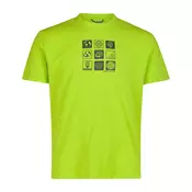 CMP MAN T-SHIRT, maja m.kr poh, zelena 36N6767
