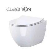Cersanit Zen - Zidna WC školjka s poklopcem SoftClose i CleanOn, bijela S701-428