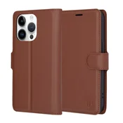 Etui Techsuit Leather Folio za iPhone 14 Pro - rjav