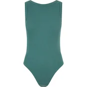 Womens Rib Tank Body - Green