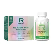 Reflex Nexgen® PRO Multivitamin 90 kapsul NOVO + Omega 3 90 kapsul GRATIS