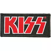 Kiss Red Logo Zakrpa za šivanje