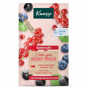 Kneipp Mineral Bath Salt I Like You Berry Much Redcurrant, Blueberry & Acai solna kupka 60 g