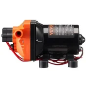 VEVOR Membranska črpalka 4-komorna 12V DC nastavljiva vodna črpalka 210x128x110 mm