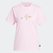 Adidas Ženska majica Elements radiate floral graphic, Roze