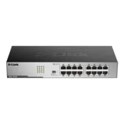 D-Link | 16-portno gigabitno neupravljano namizno stikalo | DGS-1016D | Neupravljano | Namizno | Število vrat 10/100 Mbps (RJ-45) | Število vrat 1 Gbps (RJ-45) | Število vrat SFP | Število vrat PoE | PoE
