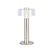 LED prigušiva punjiva stona lampa LED/1W/5V 3000K 1800 mAh zlatna