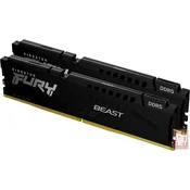 Kingston DDR5 64GB (2x32GB), 5600Mhz, CL36, Fury Beast (KF556C36BBEK2-64)