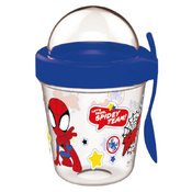 Set šalica s žlicom Disney - Spider-Man, 350 ml