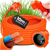 shumee VRTNI PODALJŠEK ZA KOSILNICE, ŽAGE IN TRIMERJE 10M 3x1,5mm