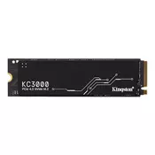 Kingston M.2 NVMe 512GB SSD, KC3000 ( SKC3000S/512G )