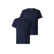 Emporio Armani Majica mornarska/nočno modra/rdeča