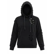 SCR. Majica NIRORA HOODIE črna