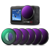 K&F Osmo Action 4/5Pro Filter Set CPL+ND8+ND16+ND32+ND64+ND256