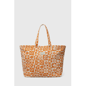 Bombažna torba Billabong oranžna barva