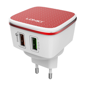 Punjac LDNIO A2405Q dual USB 24A FAST CHARGING QC 30 + Type-C Kabl, Beli