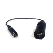 Infinitek Mini XLR (M-samec)/XLR (M-samec) avdio kabel 0,3 m
