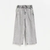 Reserved - Wide leg farmerke s vezom